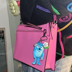 Yo Gabba Gabba Toodee keychain purse charm accessory gift